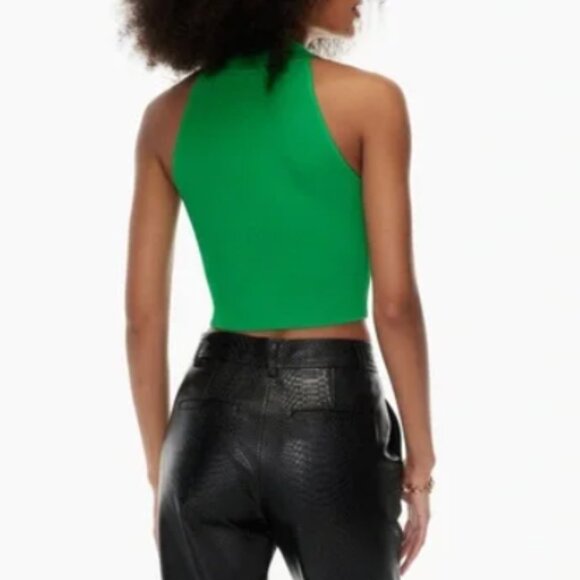 Aritzia Babaton Sculpt Knit Halter Top - Picture 3 of 10